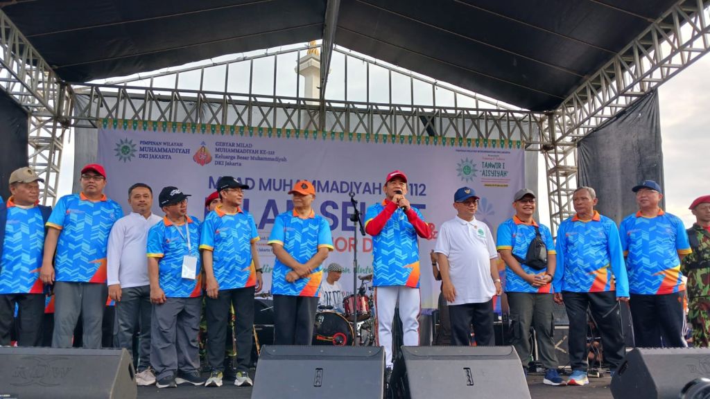 50 Ribu Warga Penuhi Monas, Hadiri Perayaan Milad Ke-112 Muhammadiyah 