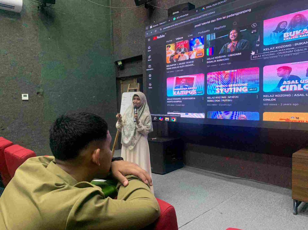 Studi Edukasi Kampus, Santri Pesantren Kauman Padang Panjang Belajar Ilmu Perfilman