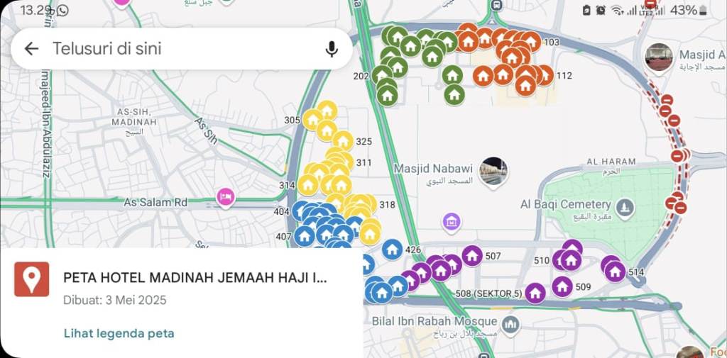 Jemaah Indonesia Tak Perlu Cemas, Ini 5 Pos Petugas Haji yang Siaga 24 Jam di Sekitar Masjid Nabawi