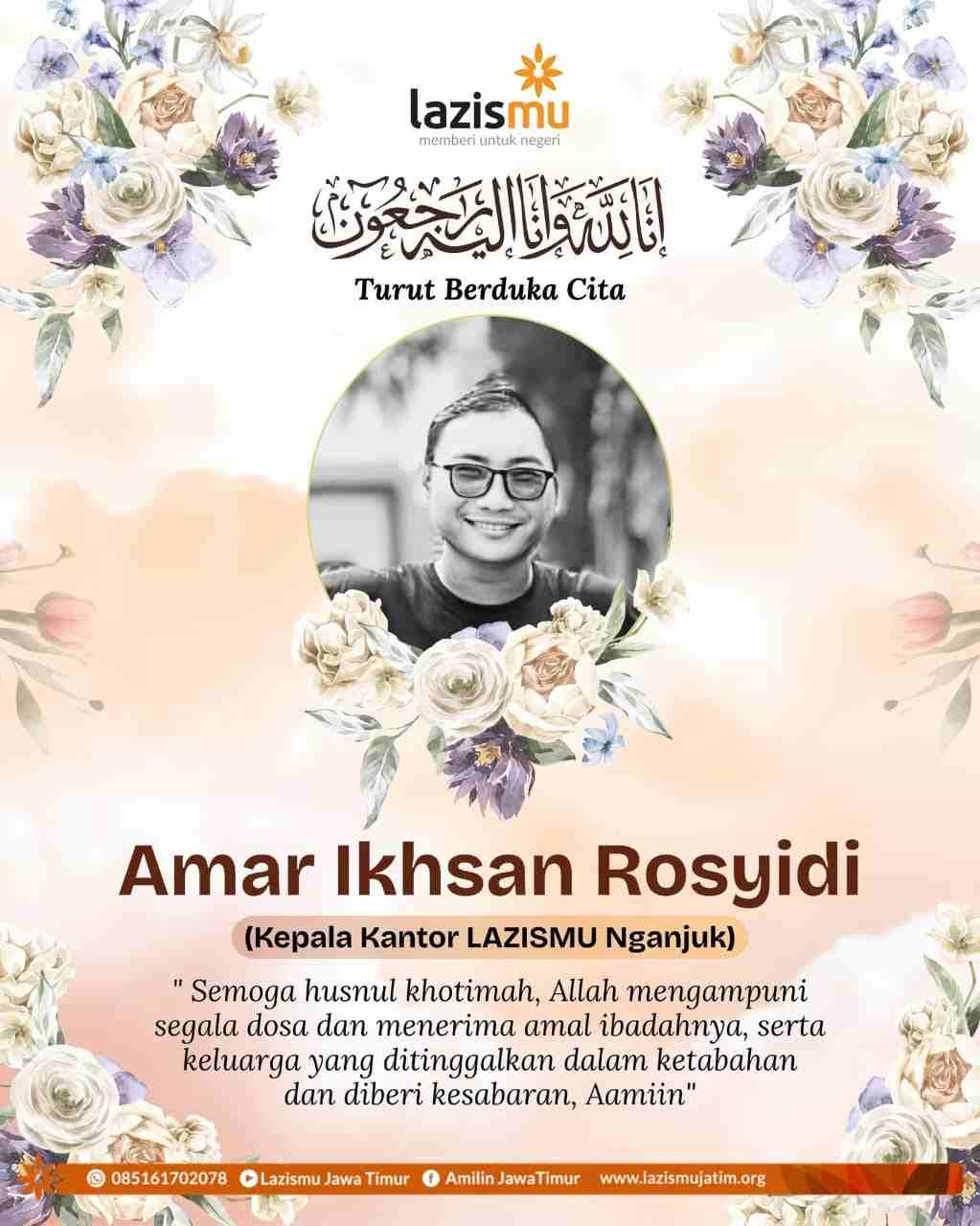 Kepala Kantor LAZISMU Nganjuk Wafat, Ratusan Warga Antar ke Persemayaman Terakhir