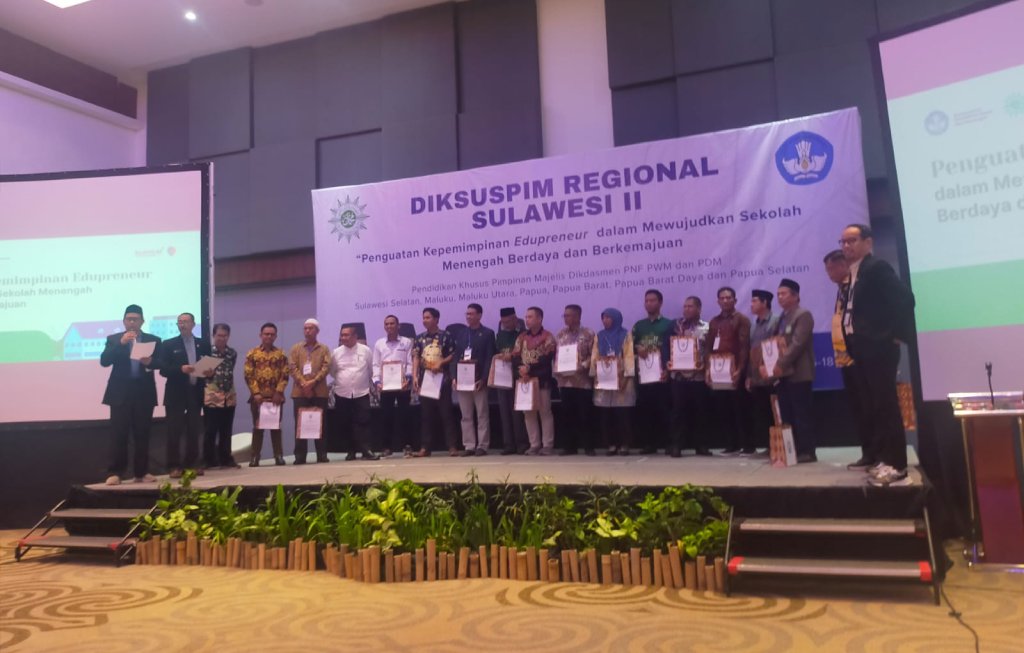 Diksuspim Regional Sulawesi 2 Resmi Ditutup, 154 Peserta Siap Majukan Sekolah Muhammadiyah