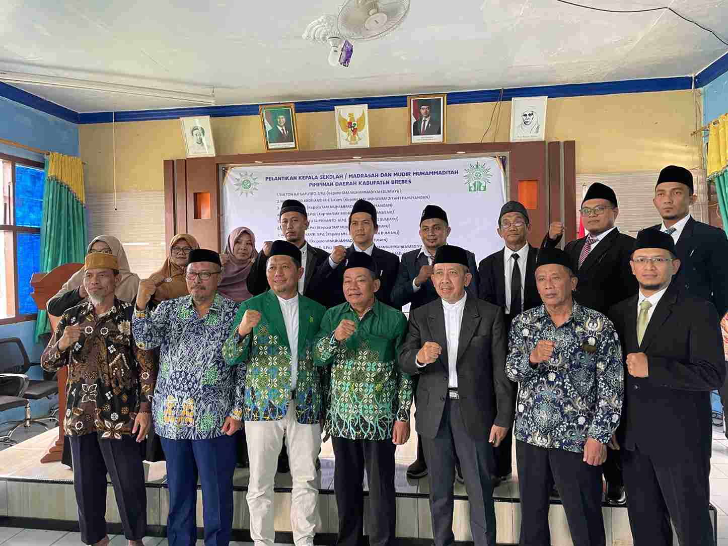 Mudir Pontren Muhammadiyah dan 8 Kepala Sekolah-Madrasah di Brebes Resmi Dilantik