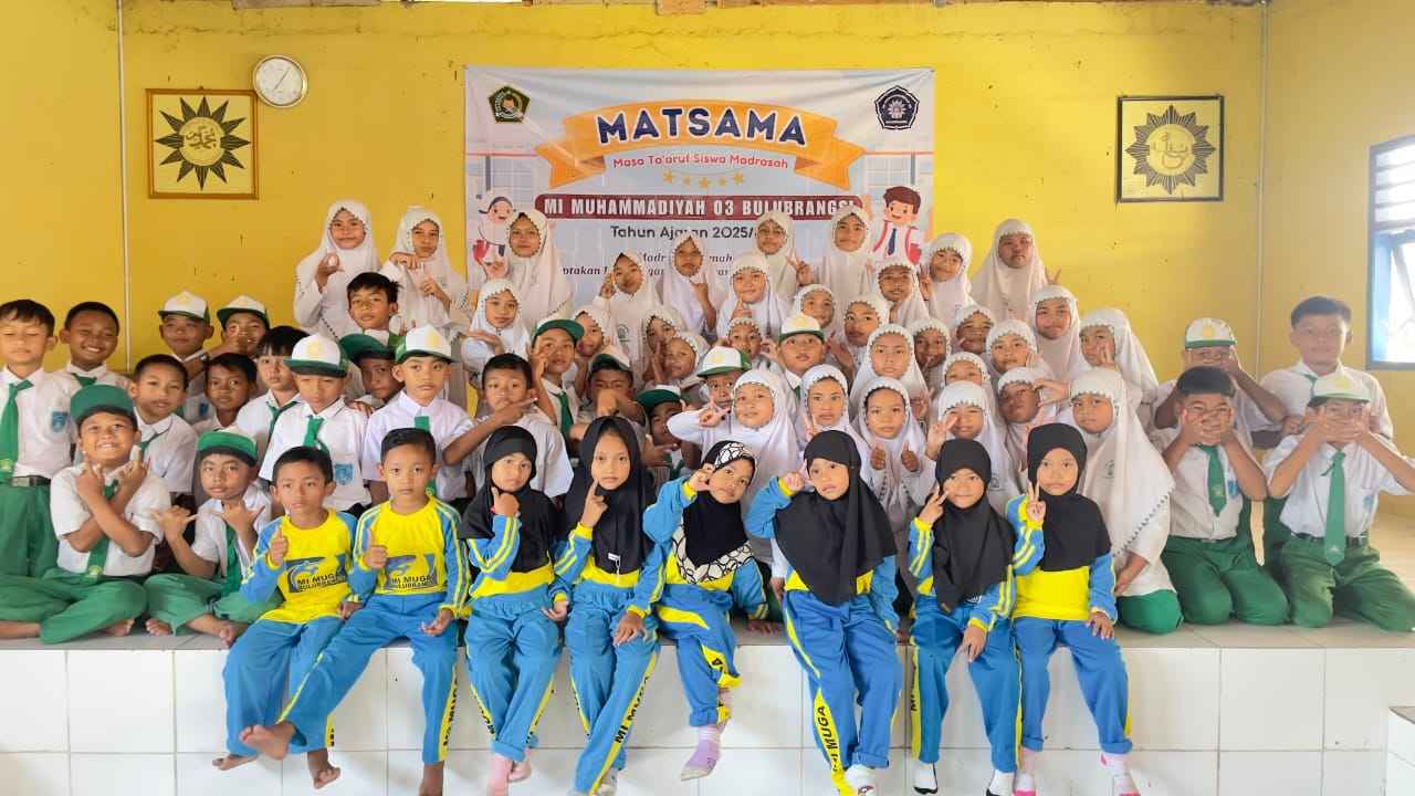 Hari Pertama Matsama, MI Muga Bulubrangsi Ajak Siswa Baru Semangat Belajar dan Berkembang