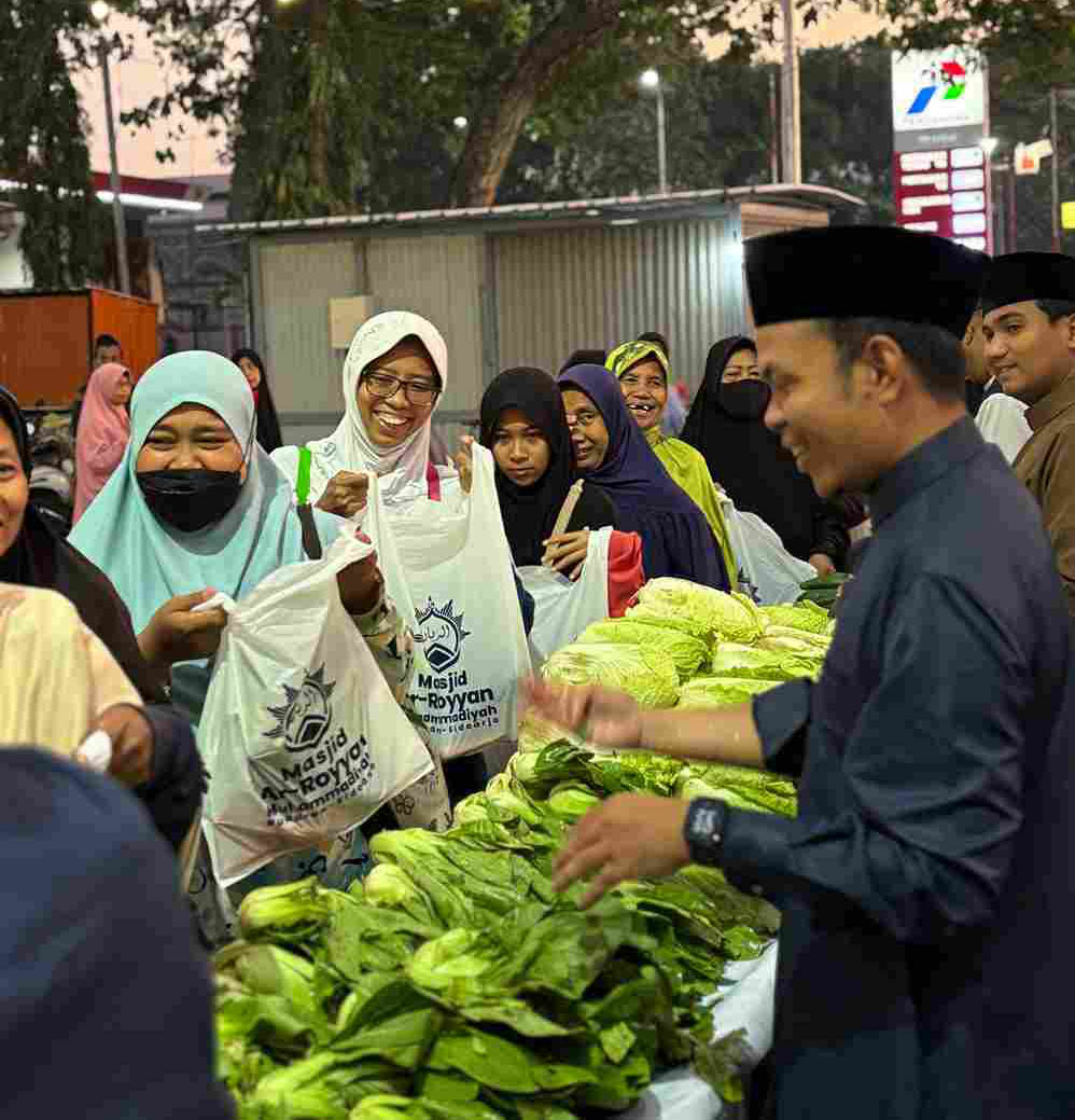 Pasar Kemadjoean Warnai Ahad Subuh di Masjid Ar-Royyan Muhammadiyah Buduran Sidoarjo