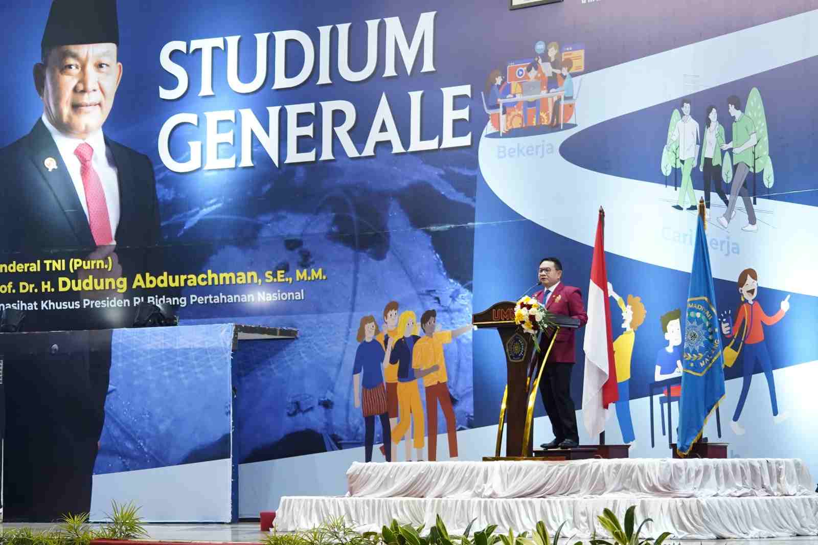 Jenderal (Purn) Dudung Abdurachman di UMM: Gen Z Harus Jadi Pembuat Arus, Bukan Pengikut Jenderal (Purn) Dudung Abdurachman di UMM: “Gen Z Harus Jadi Pembuat Arus, Bukan Pengikut!”