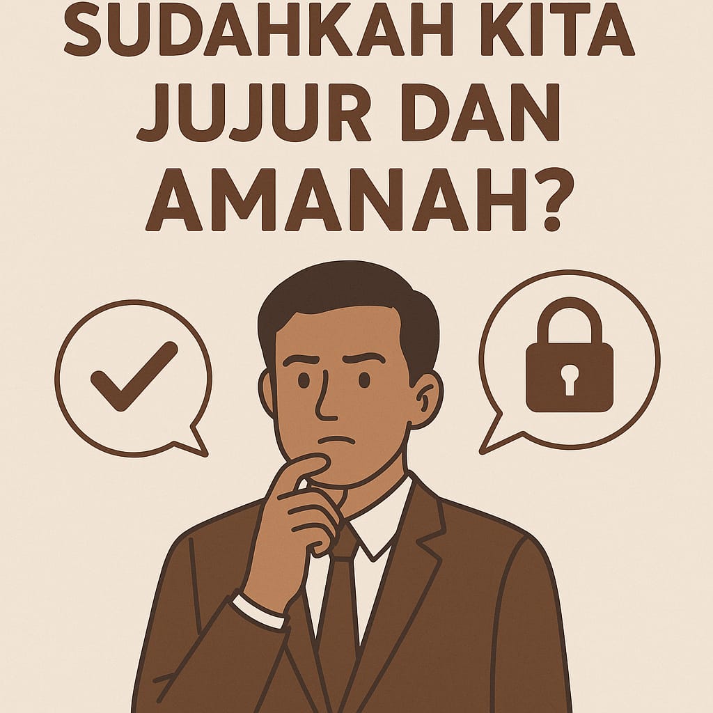 Sudahkan Kita Jujur dan Amanah?