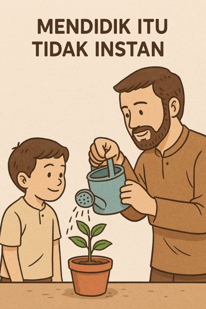 Mendidik itu Tidak Instan