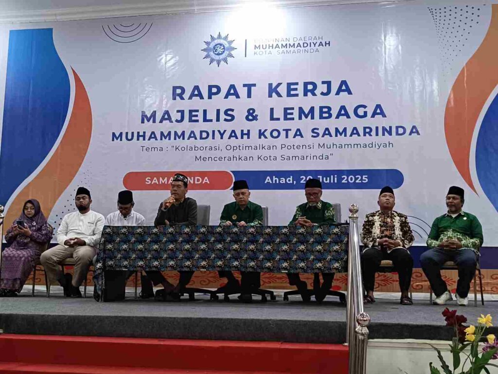 Raker PDM Kota Samarinda, Kolaborasi Mengoptimalkan Potensi Muhammadiyah untuk Mencerahkan Kota