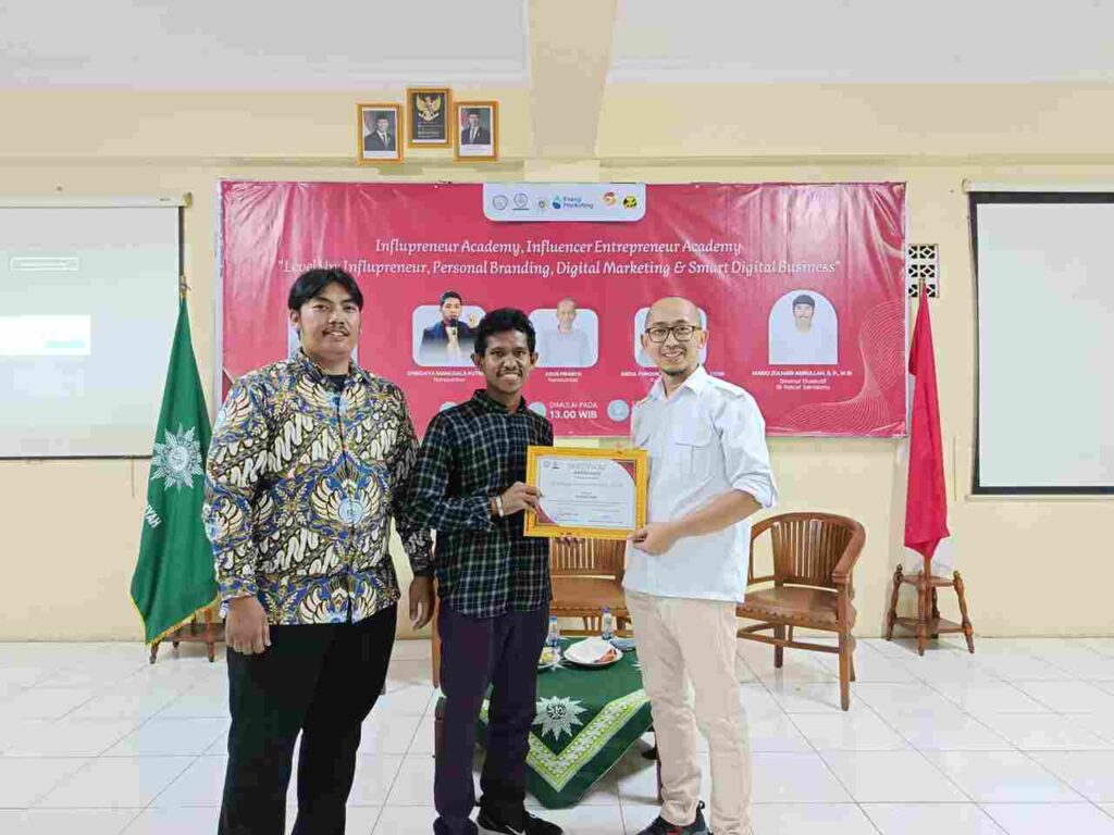 Influpreneur Academy Ajak Pengusaha Muda Kuasai Personal Branding & Bisnis Digital
