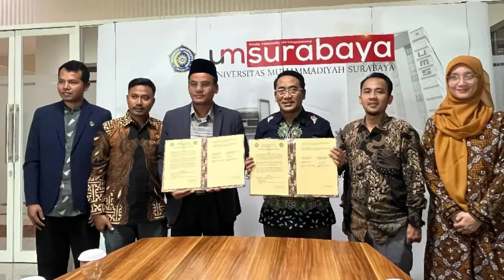 UM Surabaya Perkuat Jaringan Internasional, Gandeng AFED untuk Beasiswa dan Magang bagi Mahasiswa Kamboja