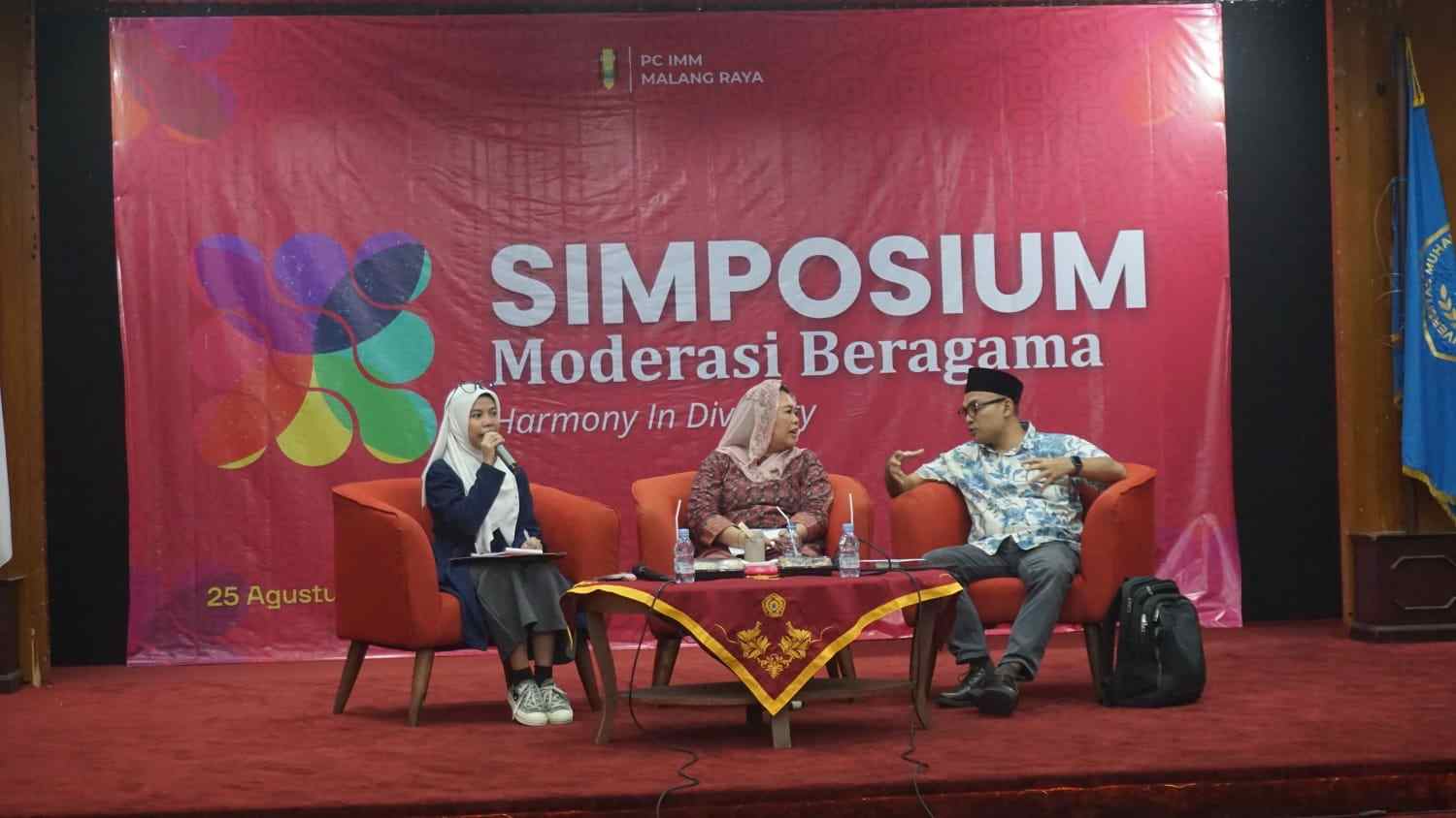 PC IMM Malang Raya Gelar Simposium Moderasi Beragama "Harmony in Diversity" di UMM