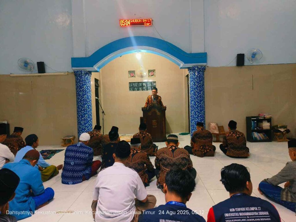 Tiga Pesan Menggema di Safari Ahad Subuh BKMM Sidoarjo