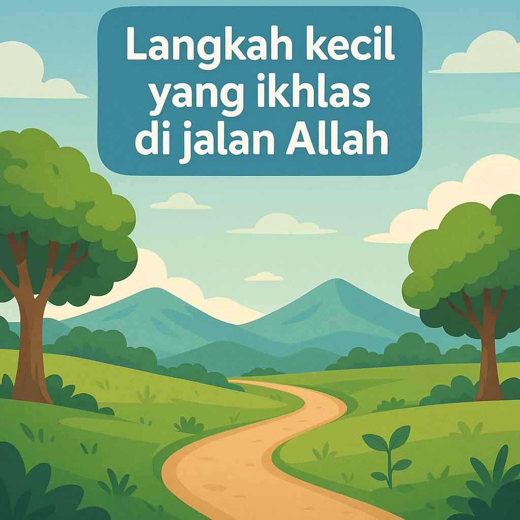 Langkah Kecil yang Ikhlas di Jalan Allah