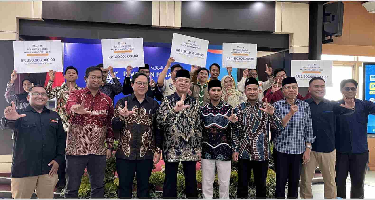 Lazismu dan MPKSDI Salurkan Beasiswa Rp4,5 Miliar untuk Kader Muhammadiyah