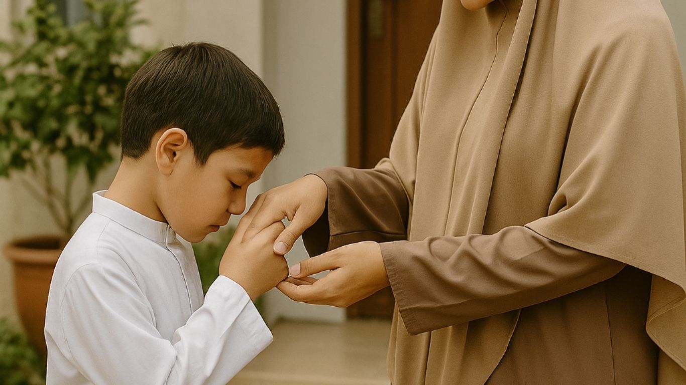 Bekali Anak dengan Adab