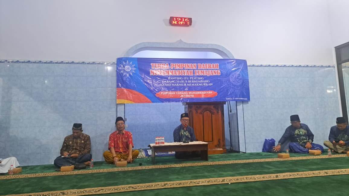 Turba PDM Lumajang, Drs. Djatto Tekankan Pentingnya Menjaga Lisan