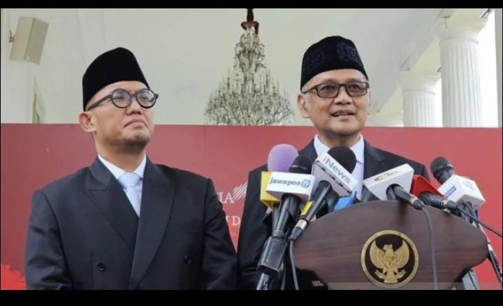 Gus Irfan dan Dahnil Resmi Dilantik Jadi Menteri dan Wamen Haji dan Umrah
