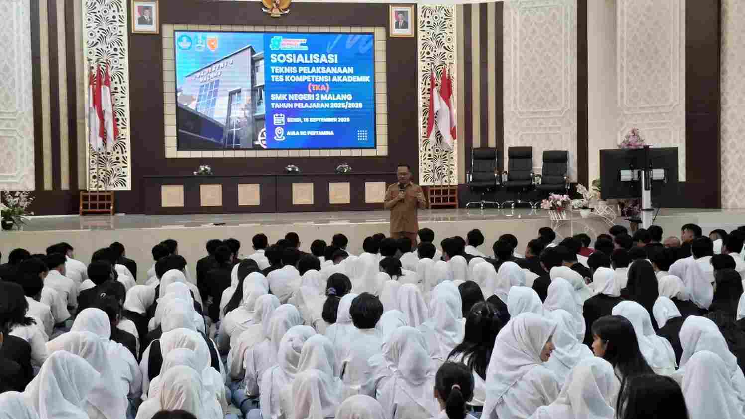 SMKN 2 Malang Gelar Sosialisasi Tes Kemampuan Akademik untuk Siswa Kelas XII