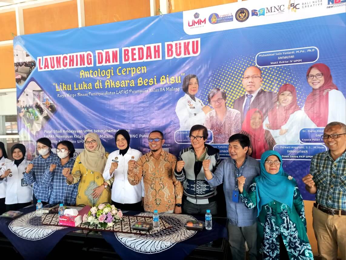 UMM dan LPP Malang Kembali Berkolaborasi, Bedah Buku 'Liku Luka Di Aksara Besi Bisu'