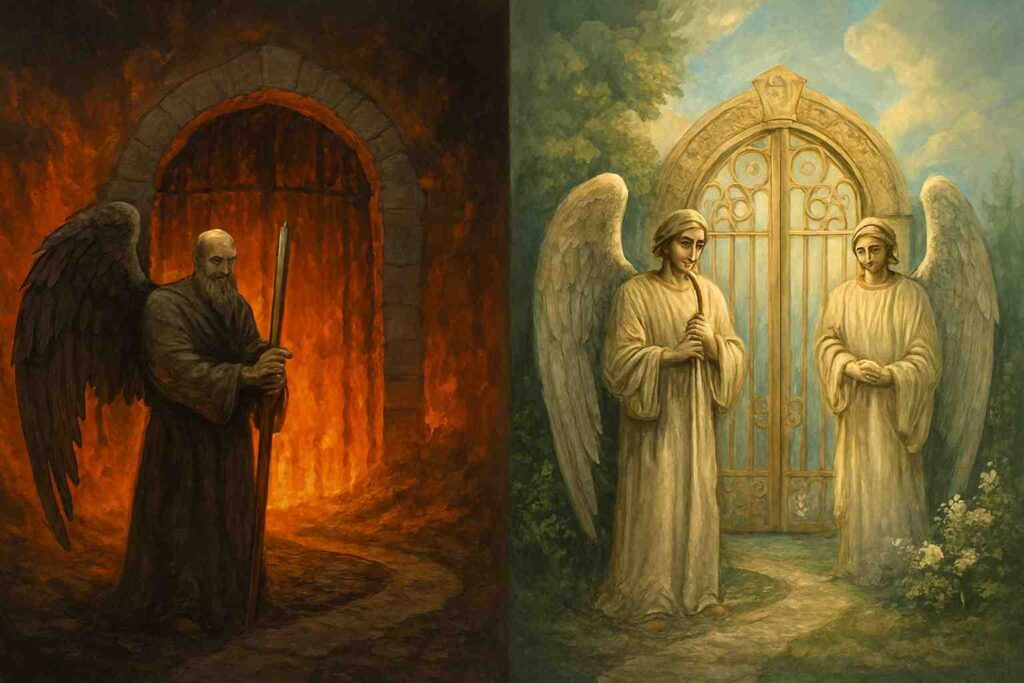 Kenapa Pintu Neraka dan Surga Ada yang Jaga?