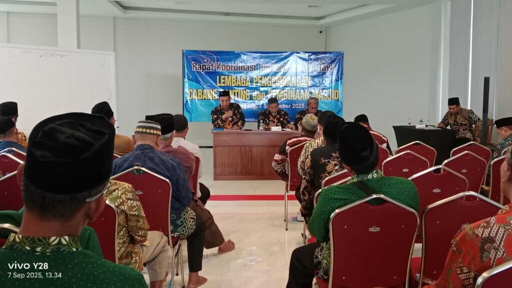 Muhammadiyah Kediri Raya Gelar Rakor Regional, Tekankan Dakwah Digital dan Penguatan Cabang-Ranting
