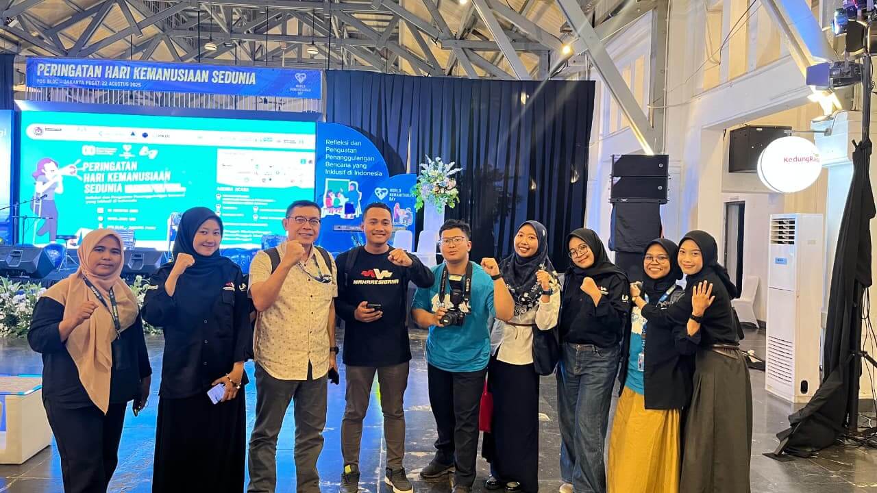 Maharesigana UMM Ambil Bagian dalam Peringatan World Humanitarian Day 2025 di Jakarta