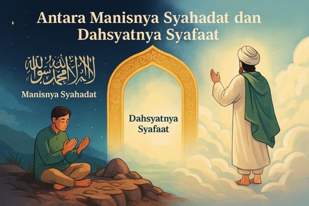 Antara Manisnya Syahadat dan Dahsyatnya Syafaat