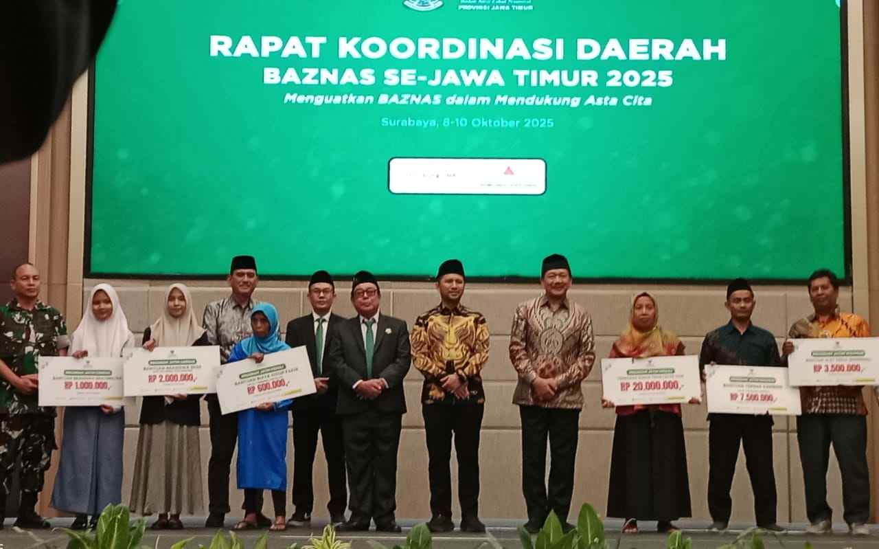 BAZNAS se-Jawa Timur Gelar RaKorda, Perkuat Peran dalam Penanggulangan Kemiskinan