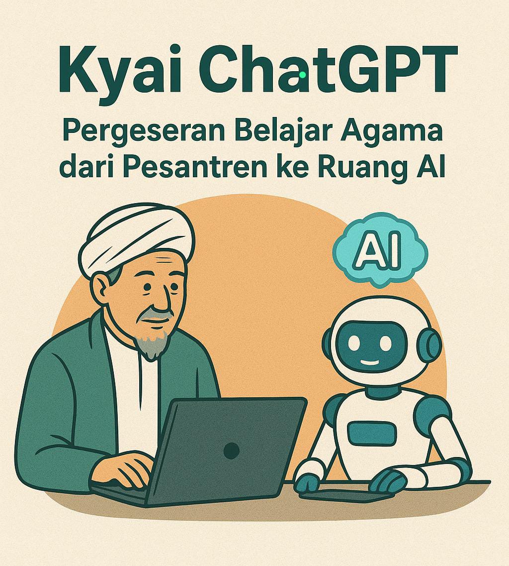 Kiai ChatGPT: Pergeseran Belajar Agama dari Pesantren ke Ruang IA
