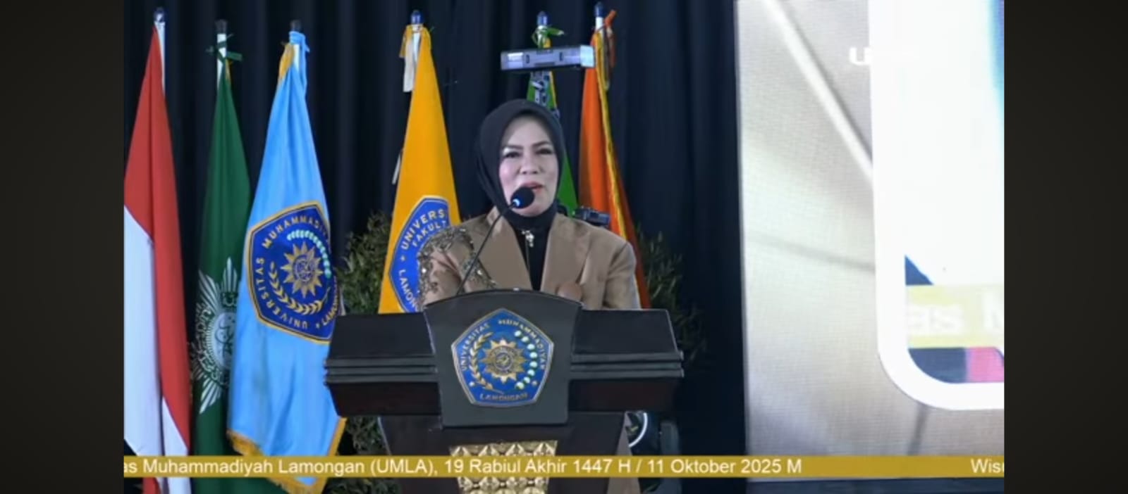 Wisuda ke-VII UMLA, Prof. Dyah Sawitri: Lulusan Harus Siap Jadi Pribadi Berdampak