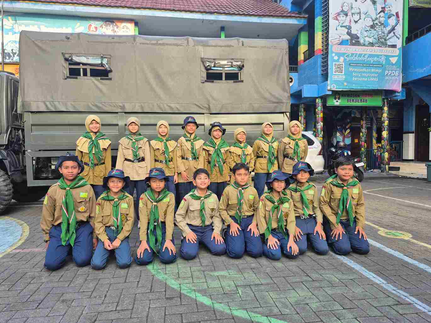 SD Muhammadiyah 15 Surabaya Ikuti Perkemahan Pengenal Purwa Hizbul Wathan di Prigen