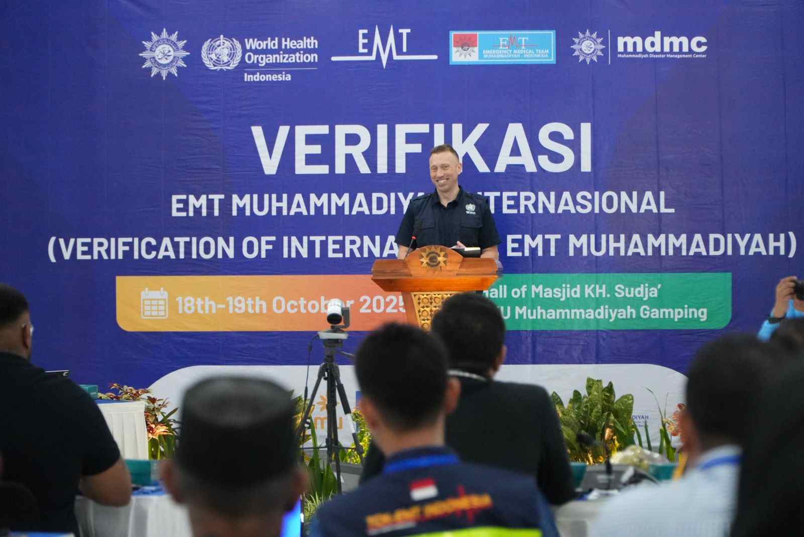 WHO Apresiasi Proses Panjang EMT Muhammmadiyah Hingga Siap Jalani Verifikasi