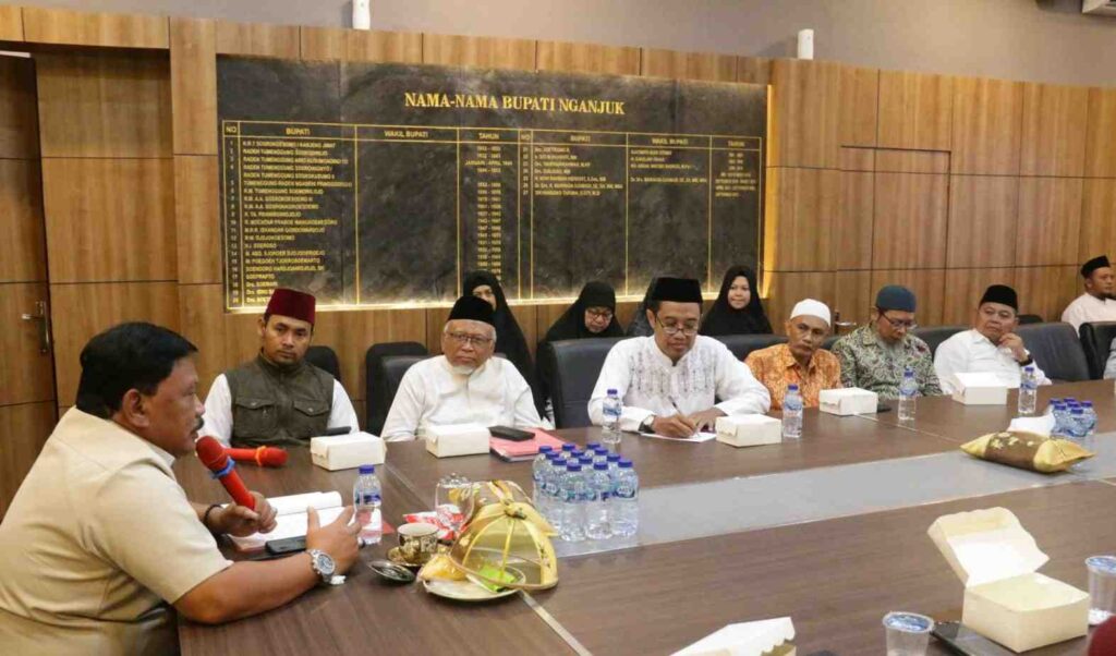 DDII Nganjuk Audiensi dengan Bupati Marhaen Djumadi, Dorong Dakwah Kultural dan Penguatan Ekonomi