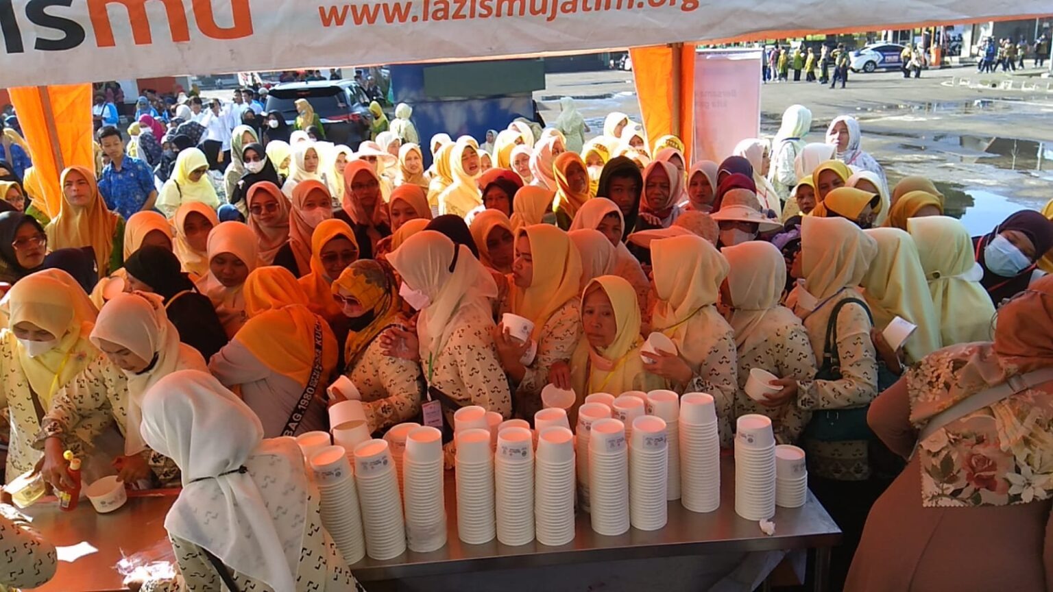 2400 Porsi Konsumsi LAZISMU Siap Sukseskan FASHMU 2