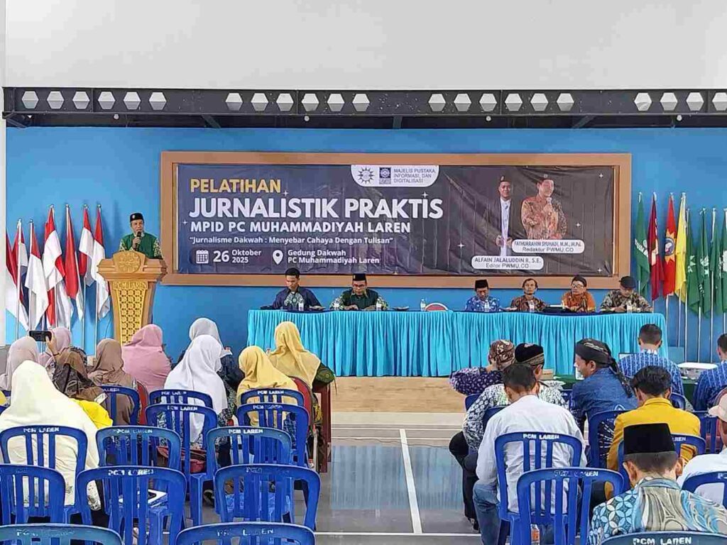 Menebar Dakwah Lewat Pena, Kader Muhammadiyah Laren Dilatih Jurnalistik