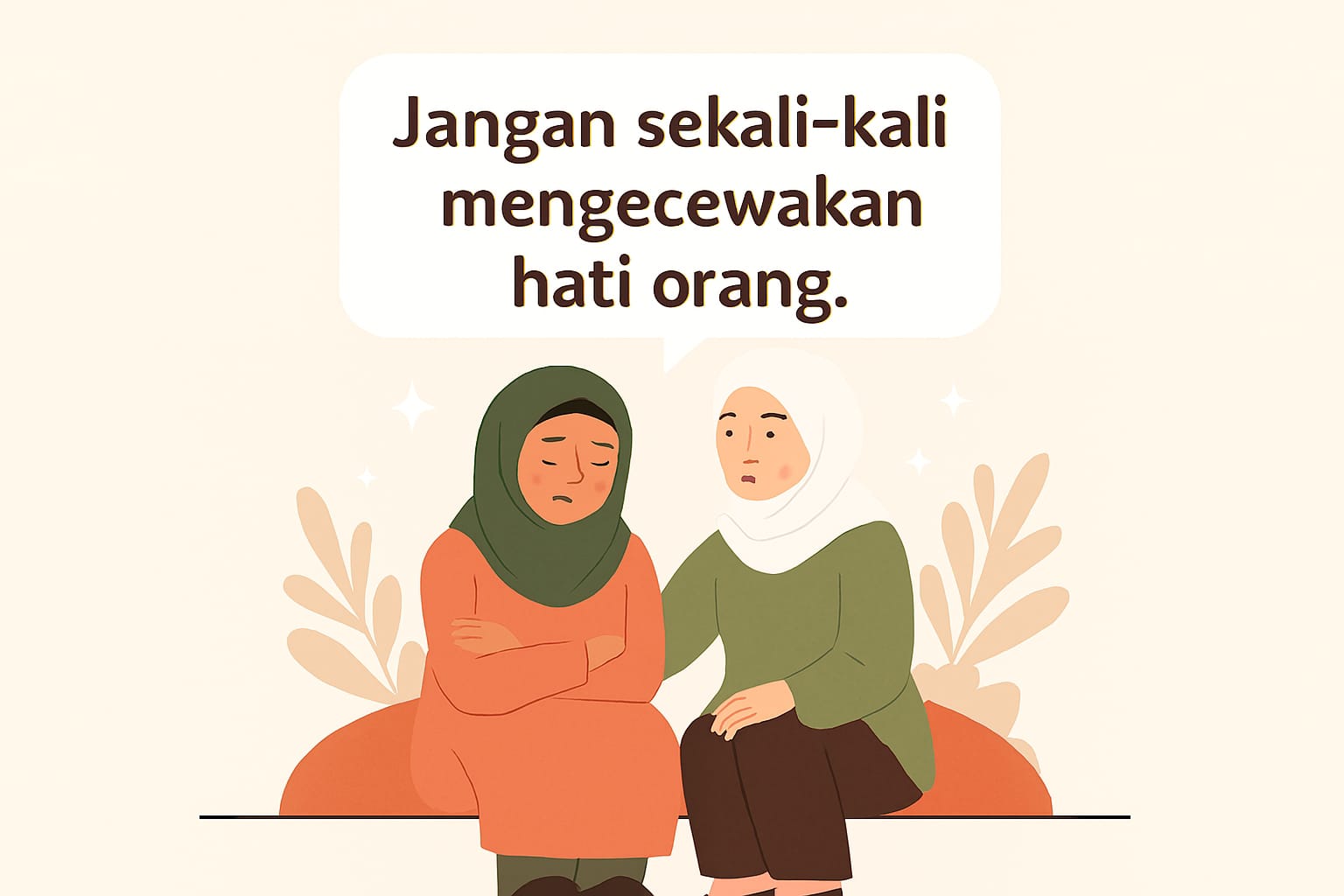 Jangan Sekali-kali Mengecewakan Hati Orang