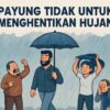 Payung Tidak untuk Menghentikan Hujan