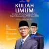 Mahasiswa Baru PTM/PTMA Wajib Mengikuti Kuliah Umum AIK dari PP Muhammadiyah