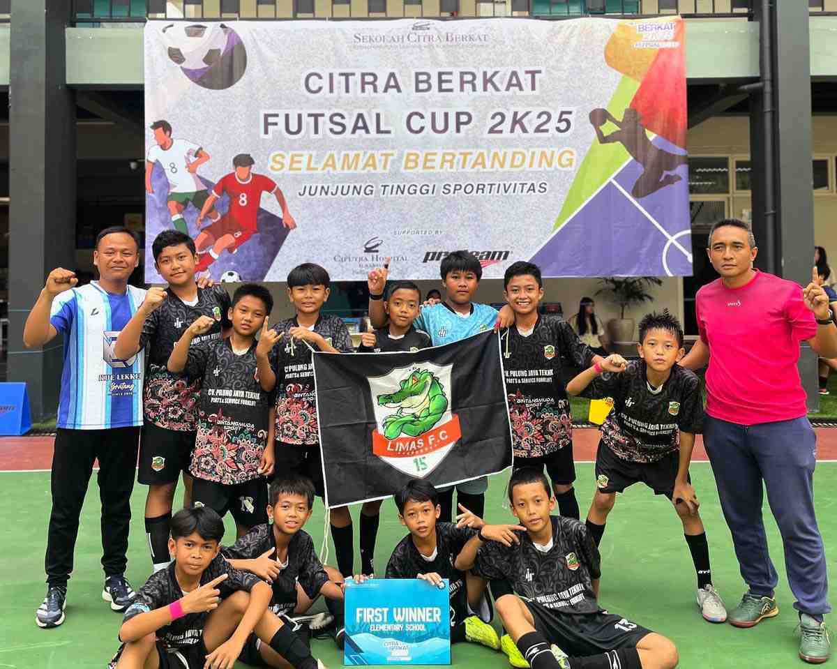 Tim Futsal Bajoel Wiyung Limas FC Raih Prestasi Gemilang di Citra Berkat Futsal Cup 2025