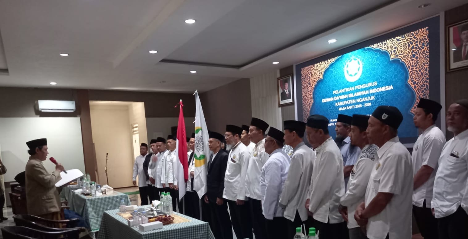 DDII Nganjuk Resmi Dilantik, Siap Bersinergi dengan Pemerintah