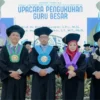 UMS Kukuhkan Dua Guru Besar, Angkat Isu Kesehatan Mental dan Inovasi Beton Ramah Lingkungan