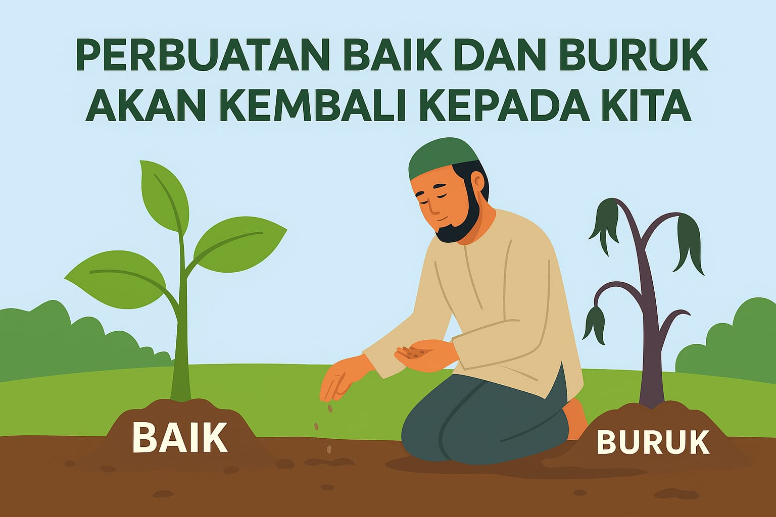 Perbuatan Baik dan Buruk Akan Kembali kepada Kita