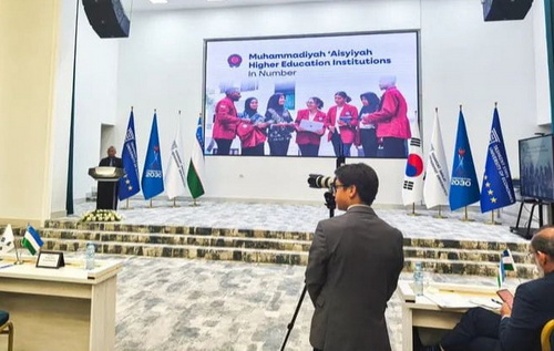 suasana dalam forum 1st Annual Meeting on Global Academic Collaboration for Student Mobility