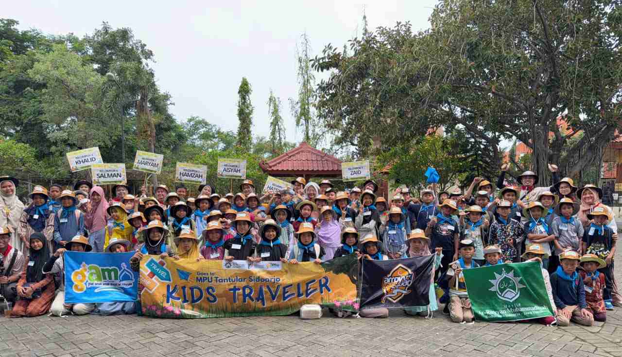 Kids Traveller Masjid Ar-Royyan Muhammadiyah Buduran Sukses Digelar, Pagi Ceria Penuh Edukasi