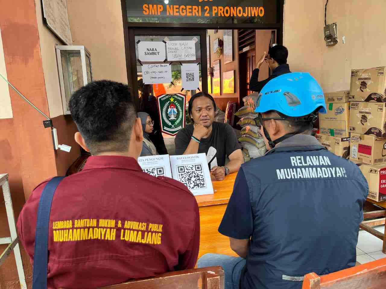 LBH AP PDM Lumajang Kolaborasi dengan MDMC dalam Advokasi Hukum bagi Pengungsi Erupsi Semeru