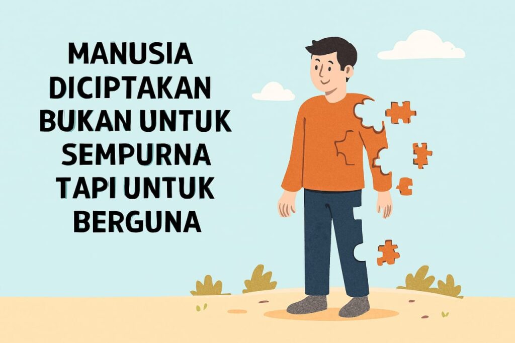 Manusia Diciptakan Bukan untuk Sempurna Tapi Berguna