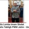 Keren, Anggota Polres Bondowoso Terpilih Masuk Final Lomba Imam Masjid Muhammadiyah