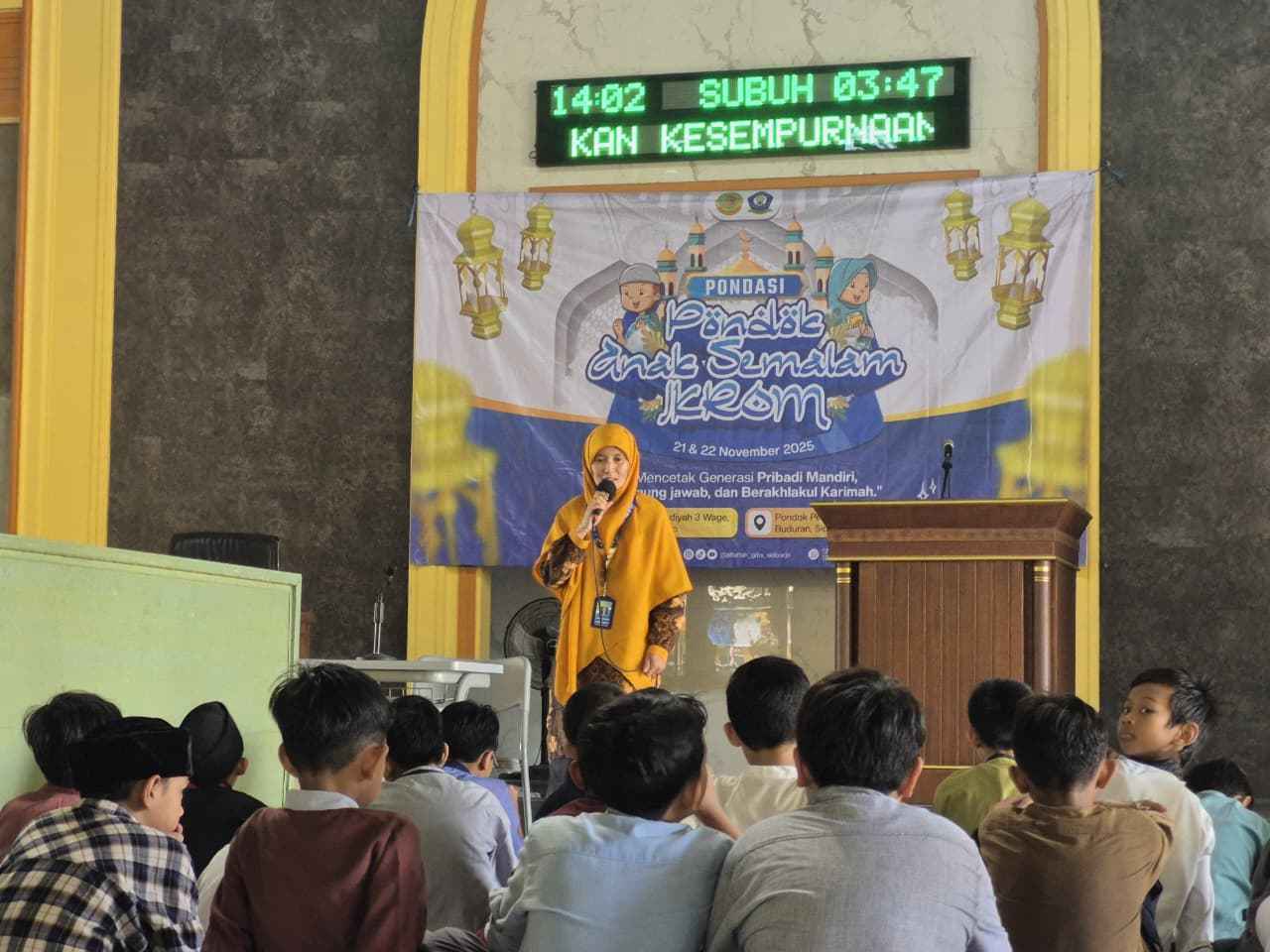Gelar Pondok Anak Semalam: SD Muhammadiyah 3 IKROM Wage Mantapkan Karakter Siswa di Ponpes Al Fattah