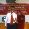Suami Istri Ini Lulus Bersama Program Doktor UMM