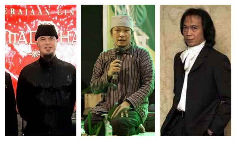 Ahmad Dhani, Noe Letto, dan Chrisye.